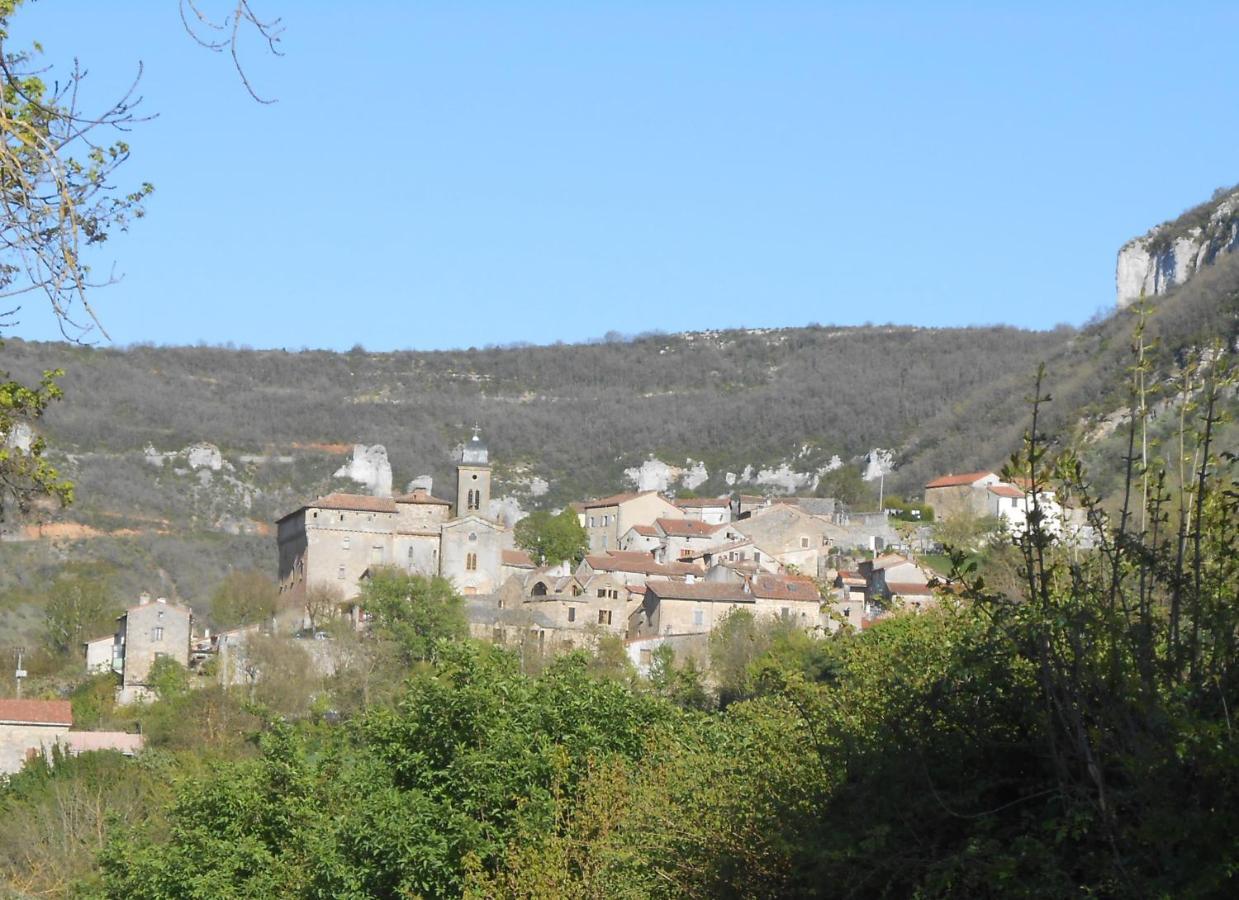 Maison de village spacieuse et agréable Saint-Georges-de-Luzençon Esterno foto